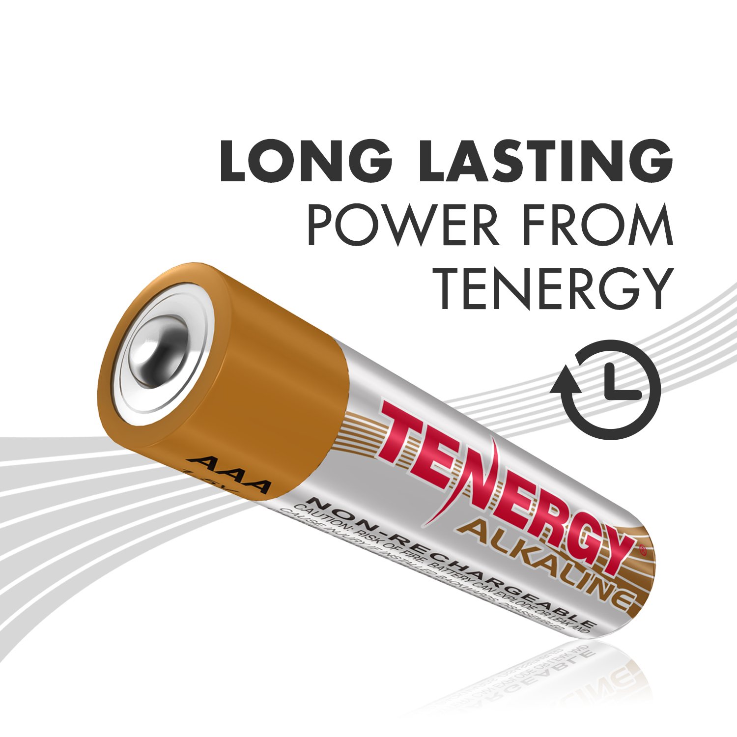 Tenergy 1.5V AAA Alkaline Battery, High Performance AAA Non-Rechargeable Batteries for Clocks, Remotes, Toys & Electronic Devices, Replacement AAA Cell Batteries, 720 Pack