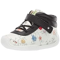 Marc Joseph New York Girl's Toddlers Baby Boys Leather Made in Brazil Floral Sneaker Loafer