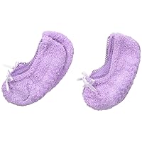 Jefferies Socks Big Girls' Fuzzy Footie Socks(Pack of 2)