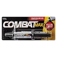 Combat 05452 Source Kill Max Roach Killing Gel, 1.6oz Syringe, 12/Carton