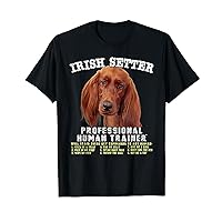 Irish Setter Professional Human Trainer T-Shirt