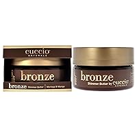 Cuccio Naturale Bronze Shimmer Butter - Hydrates Hands And Feet For Glow And Light Shine - Available In Two Bright And Shiny Shades - Naturally Rich In Fatty Acids And Antioxidants - 8 Oz,Pink