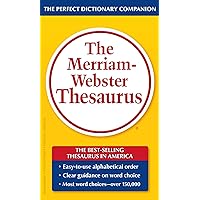 The Merriam-Webster Thesaurus, Mass-Market Paperback The Merriam-Webster Thesaurus, Mass-Market Paperback Paperback Library Binding