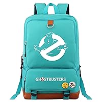 Ghostbuster Casual Backpack,Lightweight Laptop Knapsack Novelty Waterproof Canvas Bookbag