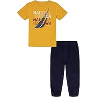 Nautica baby-boys 2 Piece Tee/Woven Pant SetKids Sets
