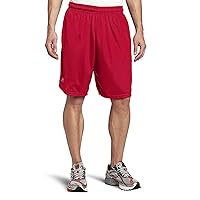 Russell Athletics Men's Mesh Shorts - Versatile Workout Attire with Pockets, Dry Fit Performance for Gym and Workouts