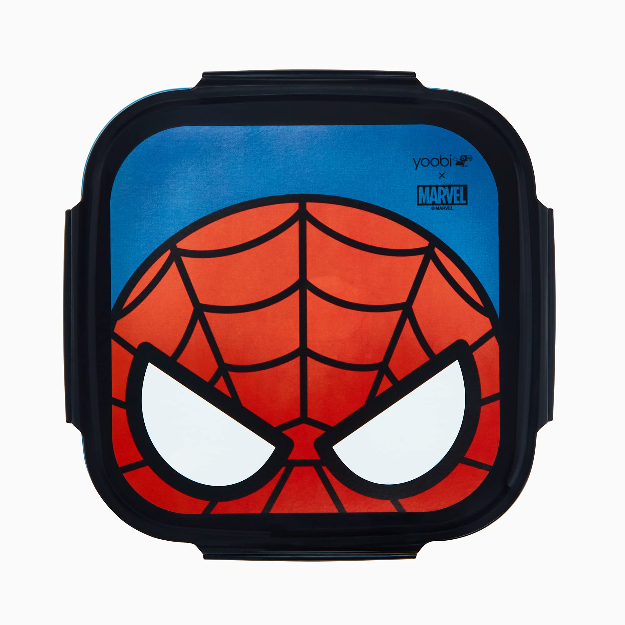 Mua Yoobi x Marvel Spider-Man Bento Box and Ice Pack - 3 Compartment Bento  Spiderman Lunch Box, Dishwasher & Microwave Safe Marvel Lunch Container for  Kids & Adults, BPA & PVC Free,