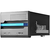SilverStone Technology SST-SG12B-V2 Micro-ATX Small Form Factor with Aluminum Front Panel Cases