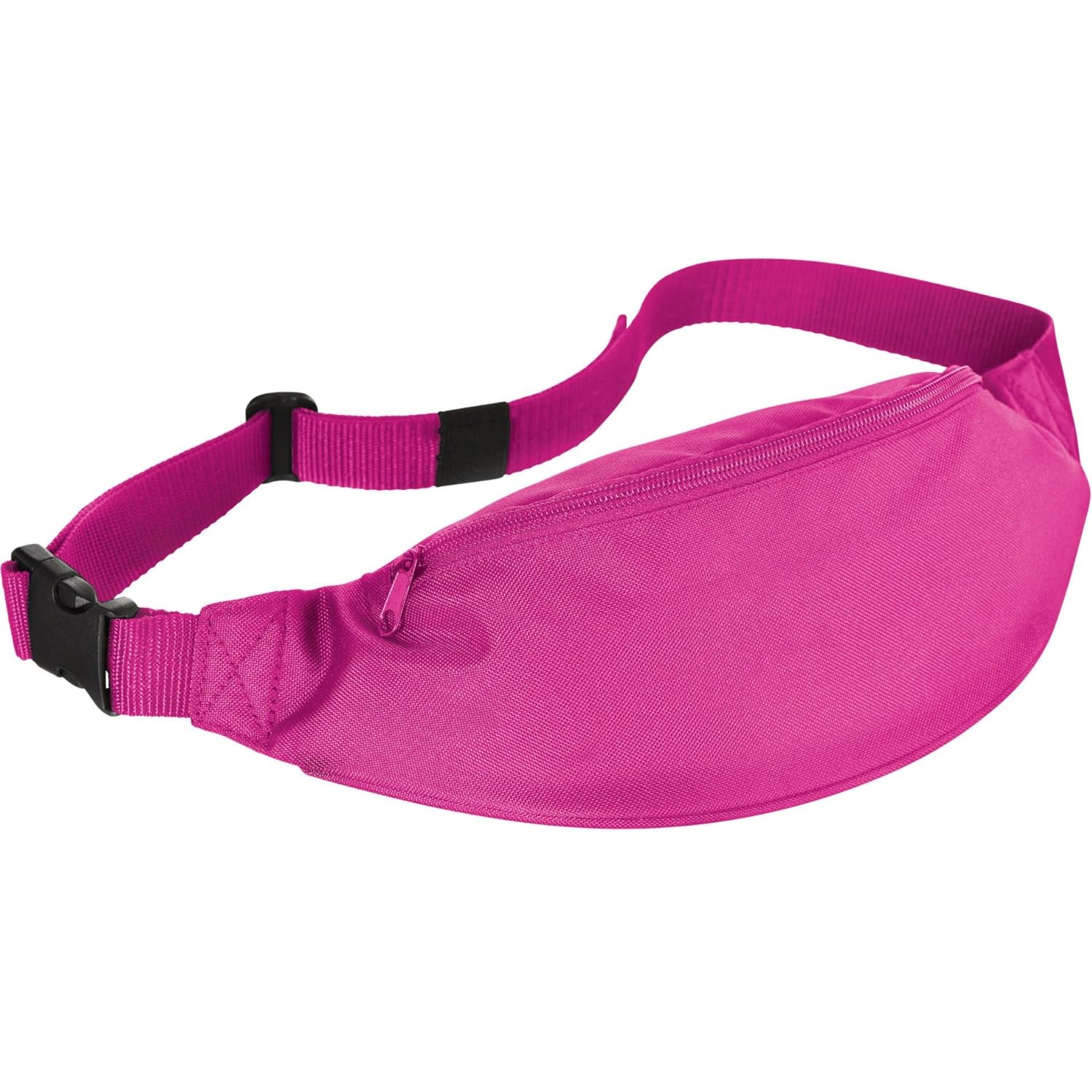 Pink Zippered Fanny Pack - 8.5