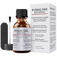Extra Strength Toenail Fungus Treatment For Toenail Or Fingernail, Fast Acting Nail Repair Liquid for Damaged & Discoloration Nail with Nail File
