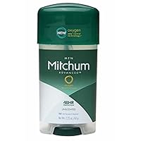 Mitchum Anti-Perspirant and Deodorant, Power Gel, Unscented, 2.25 Ounce (Pack of 6)packaging may vary