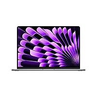 Apple 2024 MacBook Air 15-inch Laptop with M3 chip: 15.3-inch Liquid Retina Display, 8GB Unified Memory, 512GB SSD Storage, Backlit Keyboard, 1080p FaceTime HD Camera, Touch ID; Space Gray