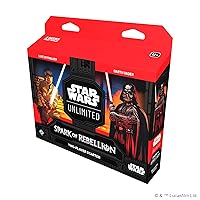 Fantasy Flight Games Star Wars: Unlimited TCG Spark of Rebellion Two-Player Starter Set - Learn, Battle, Collect! Trading Card Game for Kids and Adults, Ages 12+, 2 Players, 20 Min Playtime, Made