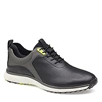 Johnston & Murphy Men's XC4 H1-Luxe Hybrid Golf Shoes | Waterproof Leather | Lightweight | Memory-Foam Cushioning