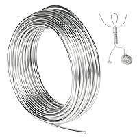 BBTO Aluminum Craft Wire, 4 Sizes (1 mm, 1.5 mm, 2 mm and 2.5 mm in  Thickness) Bendable Metal Wire for DIY Sculpture and Crafts, 4 Rolls, Each  Roll 16.4 Feet (Silver)