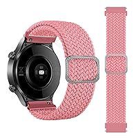 Braided Correa Wrist Strap Bands for COROS APEX Pro/APEX 46 42mm Smartwatch Watchband PACE 2 PACE2 Bracelet Correa (Color : Pink, Size : for APEX 42mm)