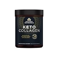 Keto Collagen Powder Drink Mix, Keto Diet Supplement with MCT, Hydrolyzed Collagen Peptides to Support Healthy Skin and Joints, 30 Servings, 19 oz (Packaging May Vary)