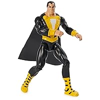 DC Comics, Black Adam Action Figure with Cape, 12-inch, Easy to Pose, Collectible Superhero Kids Toys for Boys and Girls, Ages 3+