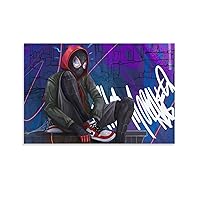 QNAOTQR Movie Comic Poster Spiderman Canvas Poster Wall Art Decoration Hanging Canvas Wall Art Prints for Wall Decor Room Decor Bedroom Decor Gifts 16x24inch(40x60cm) Unframe-style