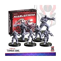 Monster Fight Club Cyberpunk Red Combat Zone Miniatures: Maelstrom Starter Gang