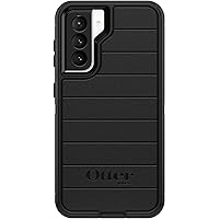 OtterBox Defender Series Rugged Case for Samsung Galaxy S21 5G (NOT Plus/FE/Ultra) Case Only - Non-Retail Packaging - Black - with Microbial Defense