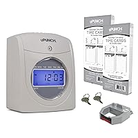Calculating uPunch Starter Time Clock Bundle with 100-Cards, 1 Ribbon and 2 Keys (HN2500)