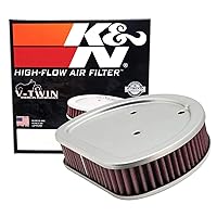 K&N Engine Air Filter: High Performance, Powersport Air Filter: Fits 1999-2015 HARLEY DAVIDSON (Heritage, Softail, Fat Boy, Breakout, Rocker, Fat Bob, Night Train, and other select models) HD-1499