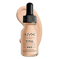 Total Control Pro Drop Foundation, Skin-True Buildable Coverage - Light Ivory