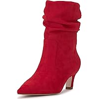 Jessica Simpson Women's VYLUNA Ankle Boot, Red Muse, 12