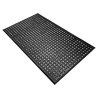 smabee Rubber Non-Slip Waterproof Floor Mat Heavy Duty Anti-Fatigue Mats 33