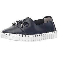 Bernie Mev Girls' TWK50 Loafer, Navy, 28-35 M M EU Big Kid (31 US)