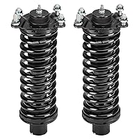 Front Strut Shock Assembly w/Coil Spring Compatible with Jeep Liberty 2002-2012, Dodge Nitro 2007-2011, Replace 171577L 171577R, Left & Right, 2PCS