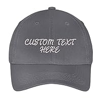 INK STITCH Kids Youth YCP80 Custom Stitching Design Your Own Cotton Baseball Caps