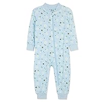 Little Me Clothes for Baby Girls' Zip Front Footies, 12-24 Months