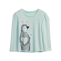 GAP Baby Girls' Softspun Graphic Print Tee T-Shirt