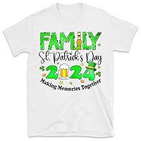 Family St Patrick's Day 2024 Shirt, Making Memories Together Shirts, 2024 Patrick's Day Shirt, St Patrick's Day Family Shirts