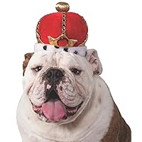 Rubie's King's Crown Pet Costume Accessory, Medium/Large, Multicolor