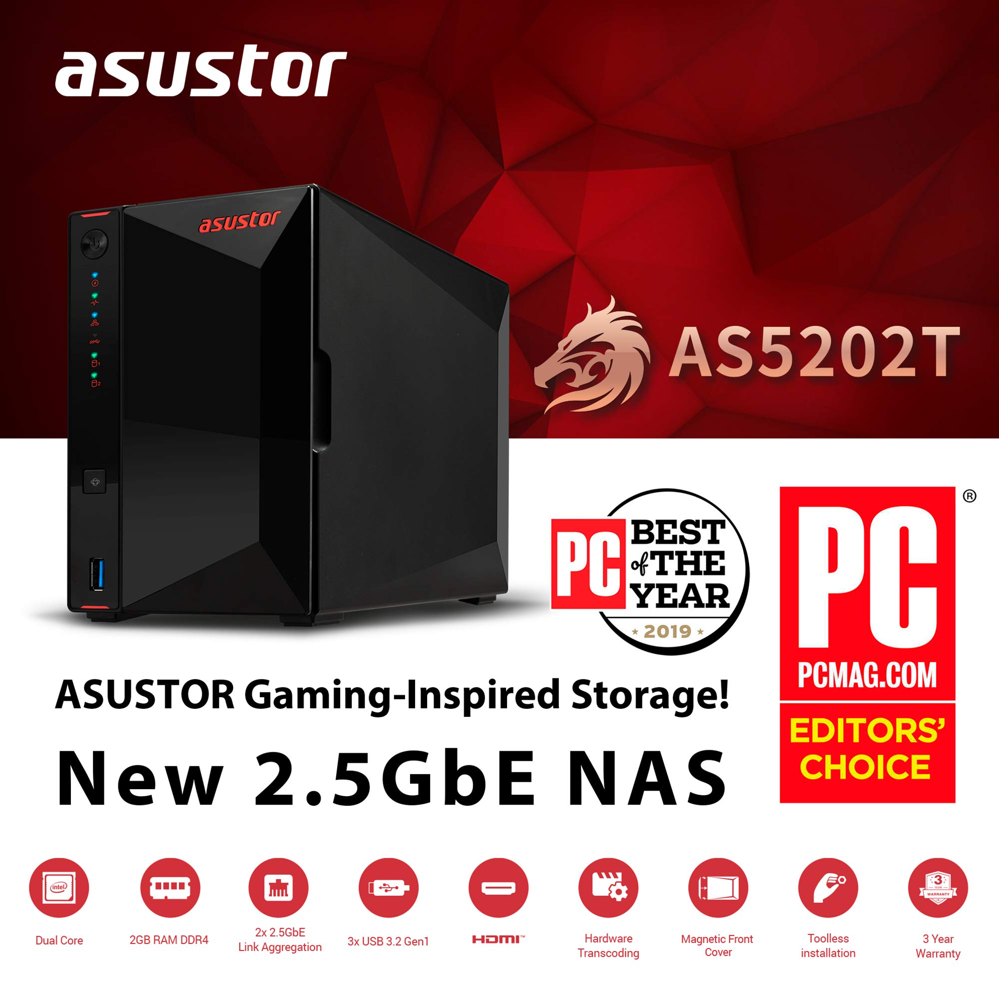 Asustor AS5202T Nimbustor 2