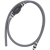 Attwood 93806UUS7 Marine Boat Fuel Line Kit with Universal Sprayless Fuel Connector, 6-Foot x 3/8-Inch - Universal
