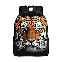 Laptop Backpack 16.1 Inch with Compartment Tiger Face Laptop Bag Lightweight Casual Daypack for Travel