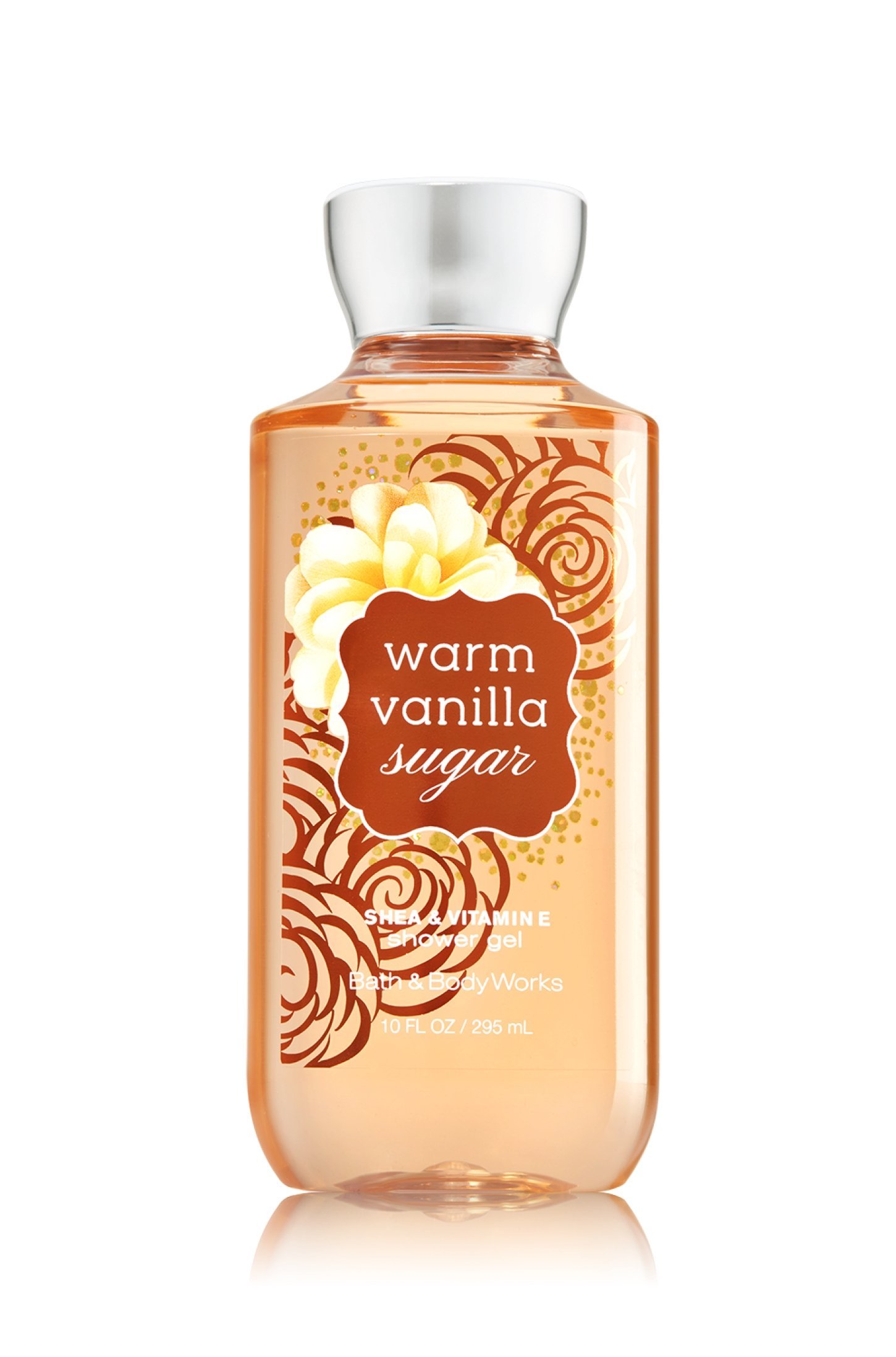 Bath and Body Works Warm Vanilla Sugar Signature Collection Shower Gel, 10 oz, new packaging