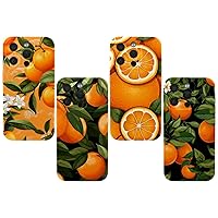 4 Styles Phone Cases Compatible for iPhone 14 pro/14 pro max/15 pro/15 pro max Cases, Orange