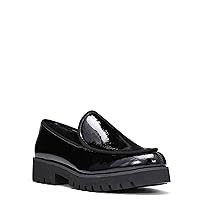 Donald Pliner Women's Eclipse Crinkle Patent, Designer, Classic Shoes, Dress Loafers