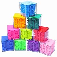 10PACK Money Maze Puzzle Box With 10 Colors-Unique Money Gift Holder Box -Fun Maze Puzzle Games for Kids and Adult Birthday