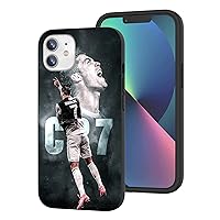 Compatible with iPhone 11 Case, Superstar Fashion Soft Silicone TPU Shock Absorption Bumper Protective Case (Super-Famous-Ronaldo-Star-7)