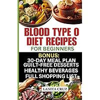 Blood Type O Diet Recipes for Beginners: Quick and Easy Delicious Diet Recipes for Blood Type O Positive and O Negative: Tailored Nutrition for Optimal Health, Energy, and Weight Loss Blood Type O Diet Recipes for Beginners: Quick and Easy Delicious Diet Recipes for Blood Type O Positive and O Negative: Tailored Nutrition for Optimal Health, Energy, and Weight Loss Paperback Kindle Hardcover
