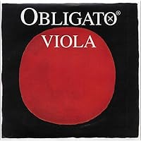 321121 Viola Strings for Obligato 4/4, Mittel A-Line, 1 Rose String (Pilastro)