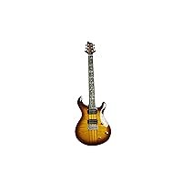 IYV 6 String Acoustic-Electric Guitar, Right, Tobacco Sunburst (IP-300-TSB)