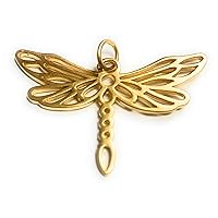 Dragonfly 12K Gold Filled Pendant
