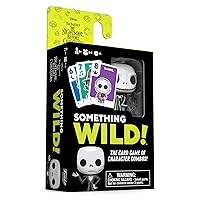Funko Something Wild Family Card - The Nightmare Before Christmas(Includes Collectable Mini POP!) Ideal for Children Ages 6 and Up - Fun for The Whole Family Board Game 51891